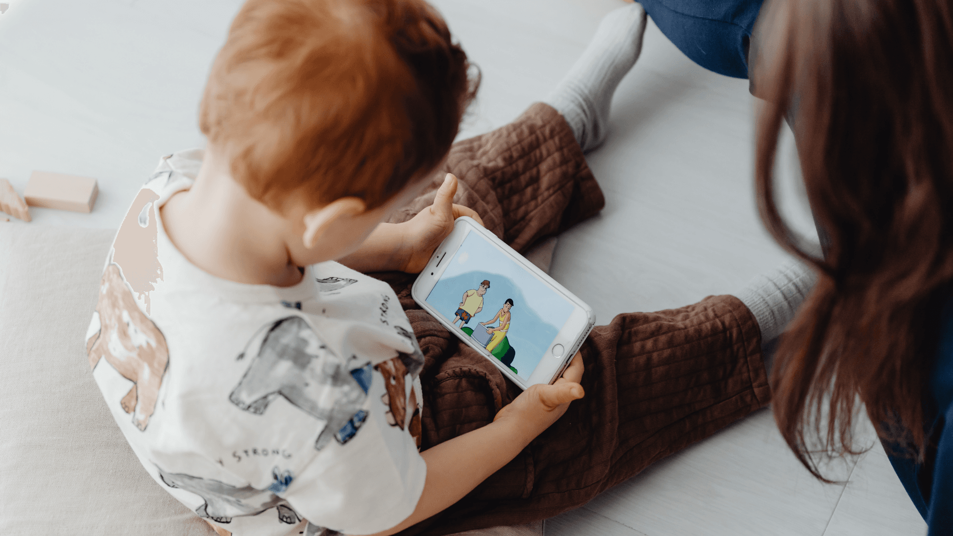 Parent and child together